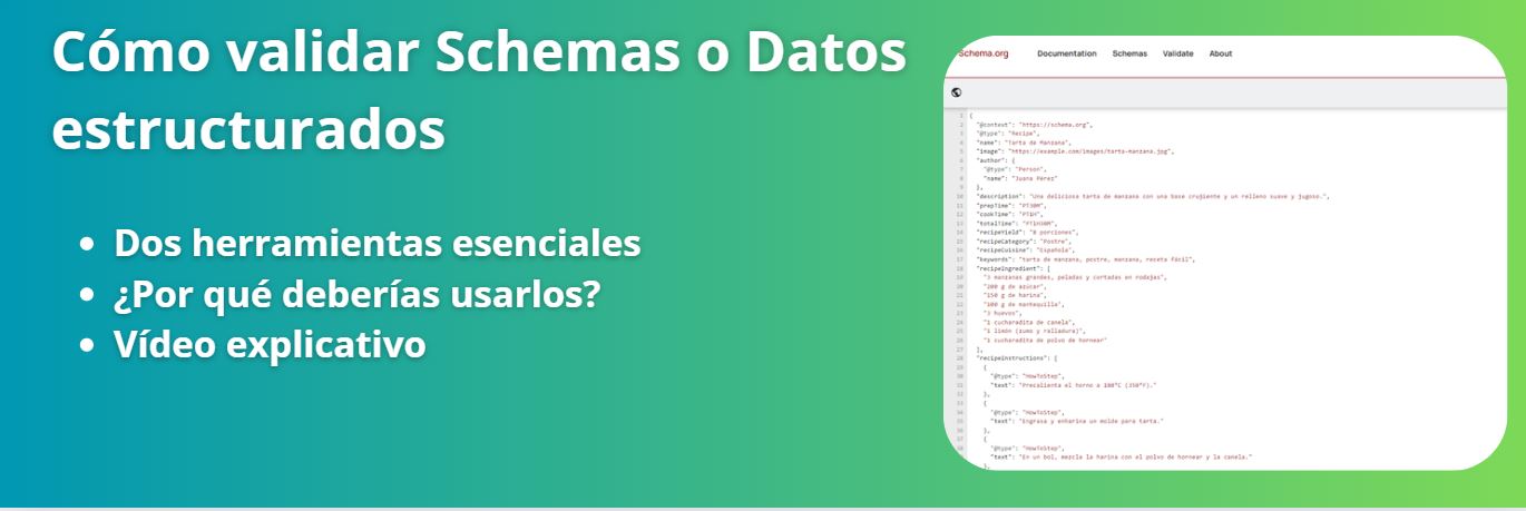 como validar schemas o datos estructurados seo