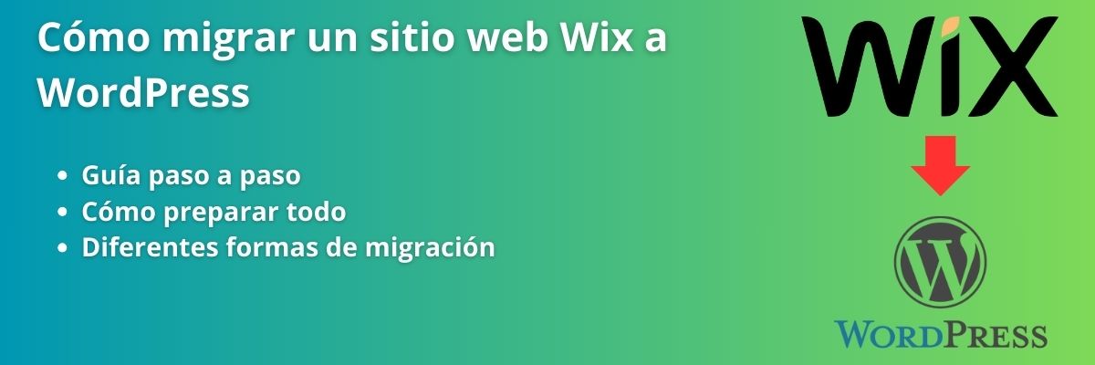 como migrar de wix a wordpress